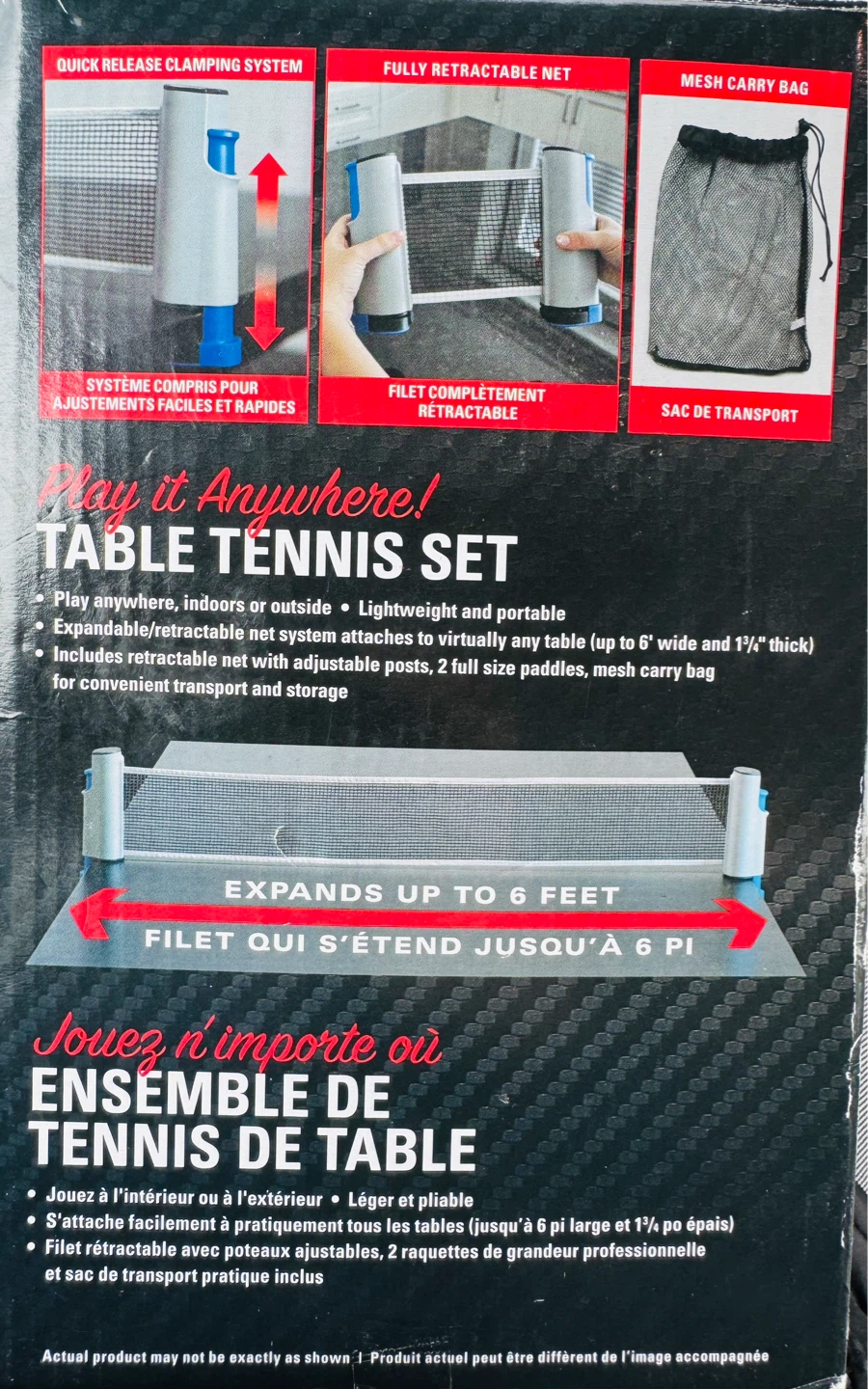 Play it Anywhere! Table Tennis Set - photo 3