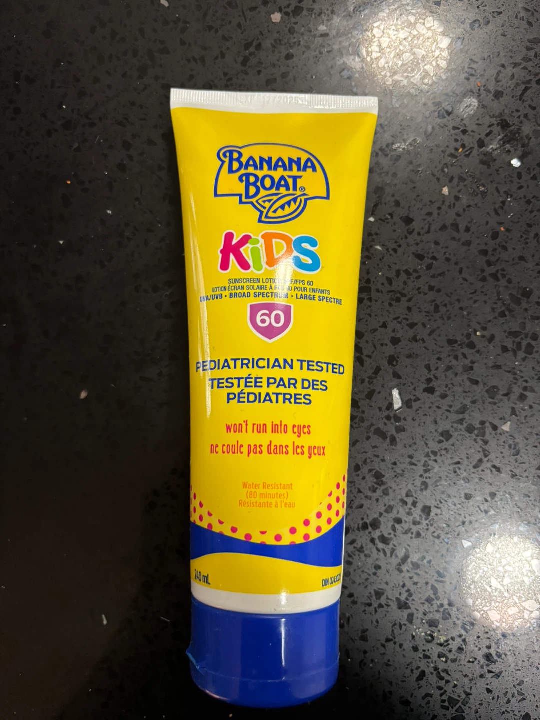 Free NEVER USED Banana Boat Kids Sunscreen Lotion SPF 60