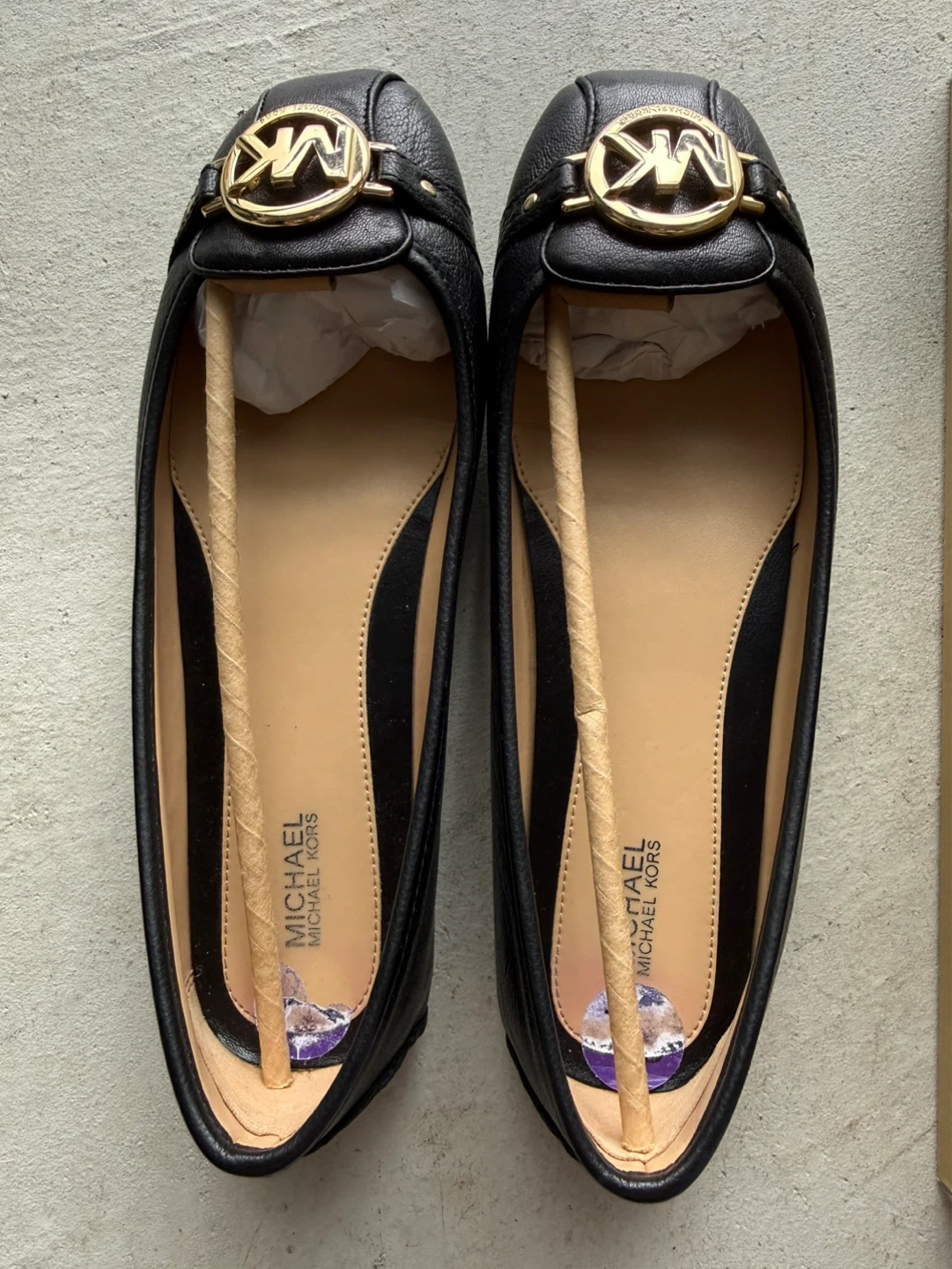 Michael Kors Fulton Moc Leather Flats - photo 4