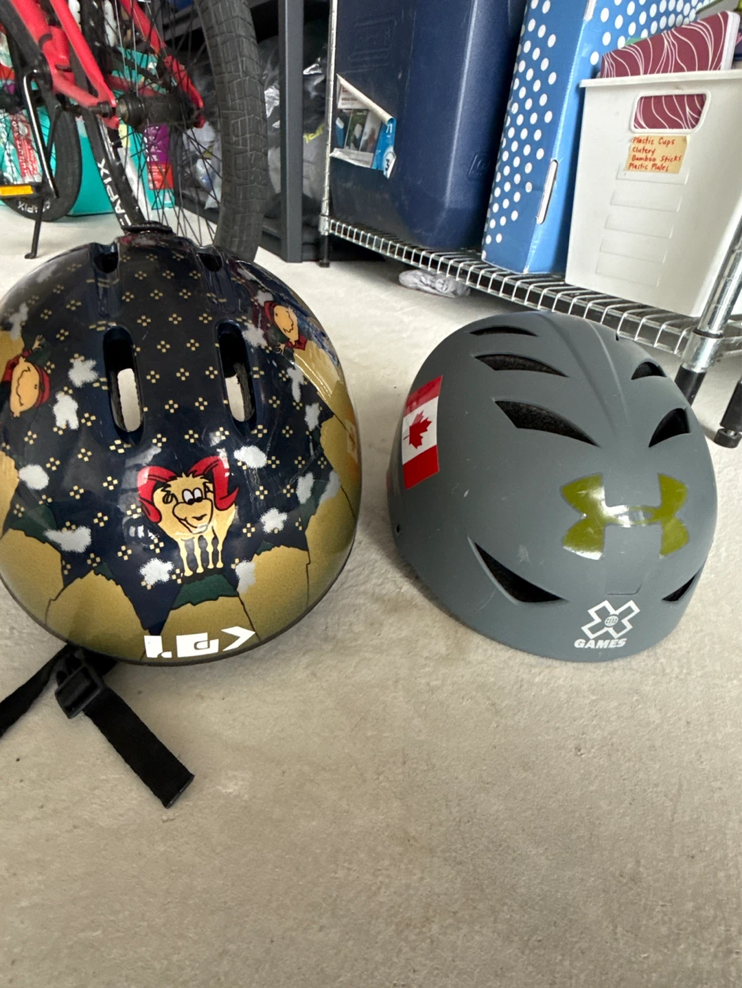 Kids Helmets - Under Armour & Generic