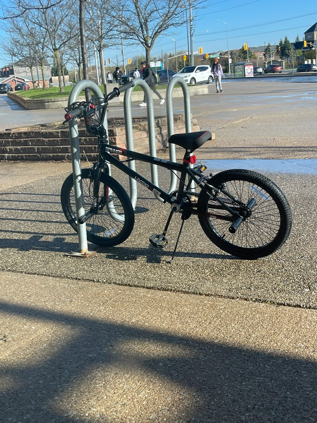 Black Spinner BMX Bike