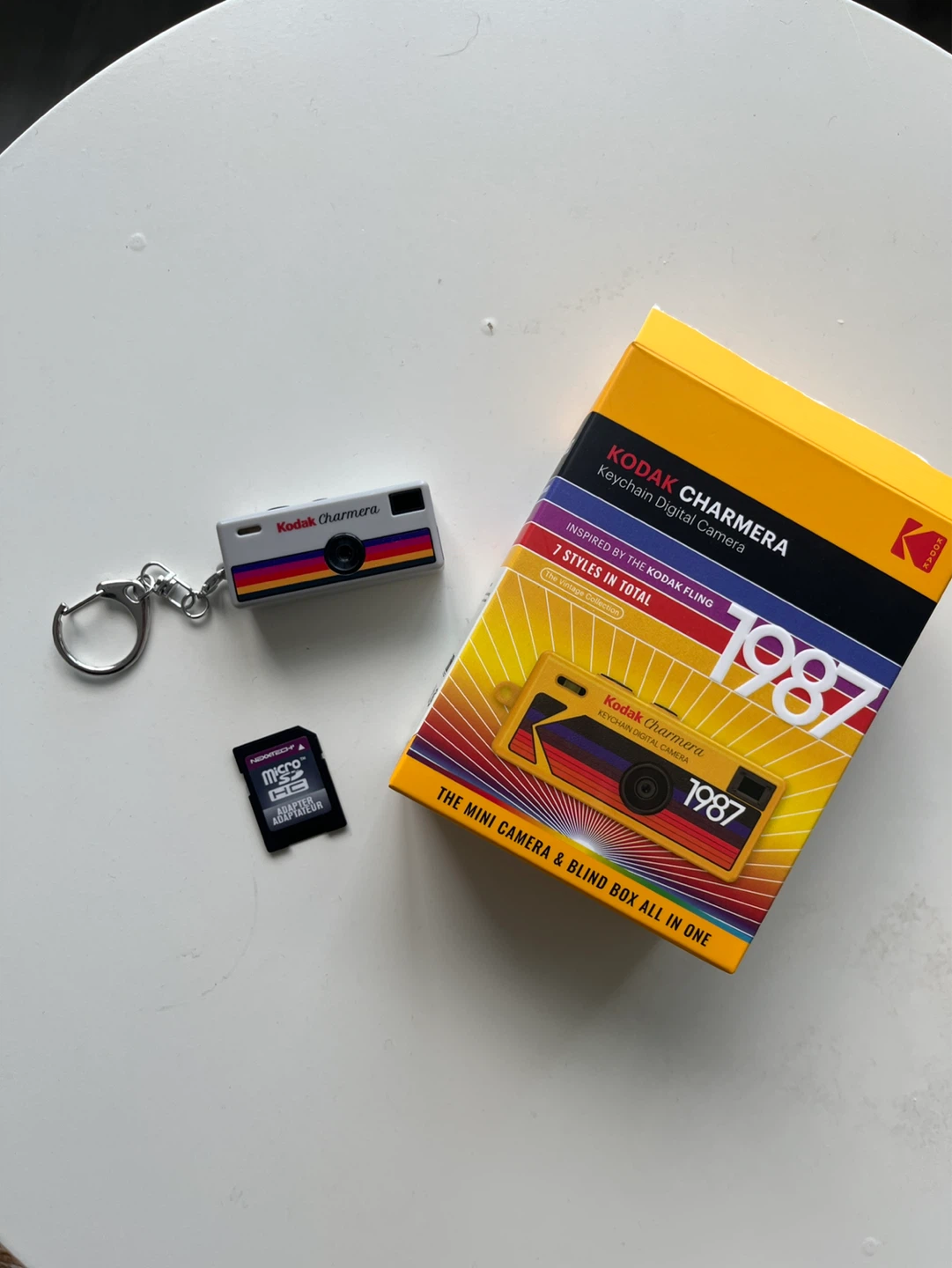 Kodak Charmera Keychain Digital Camera with MicroSD Card