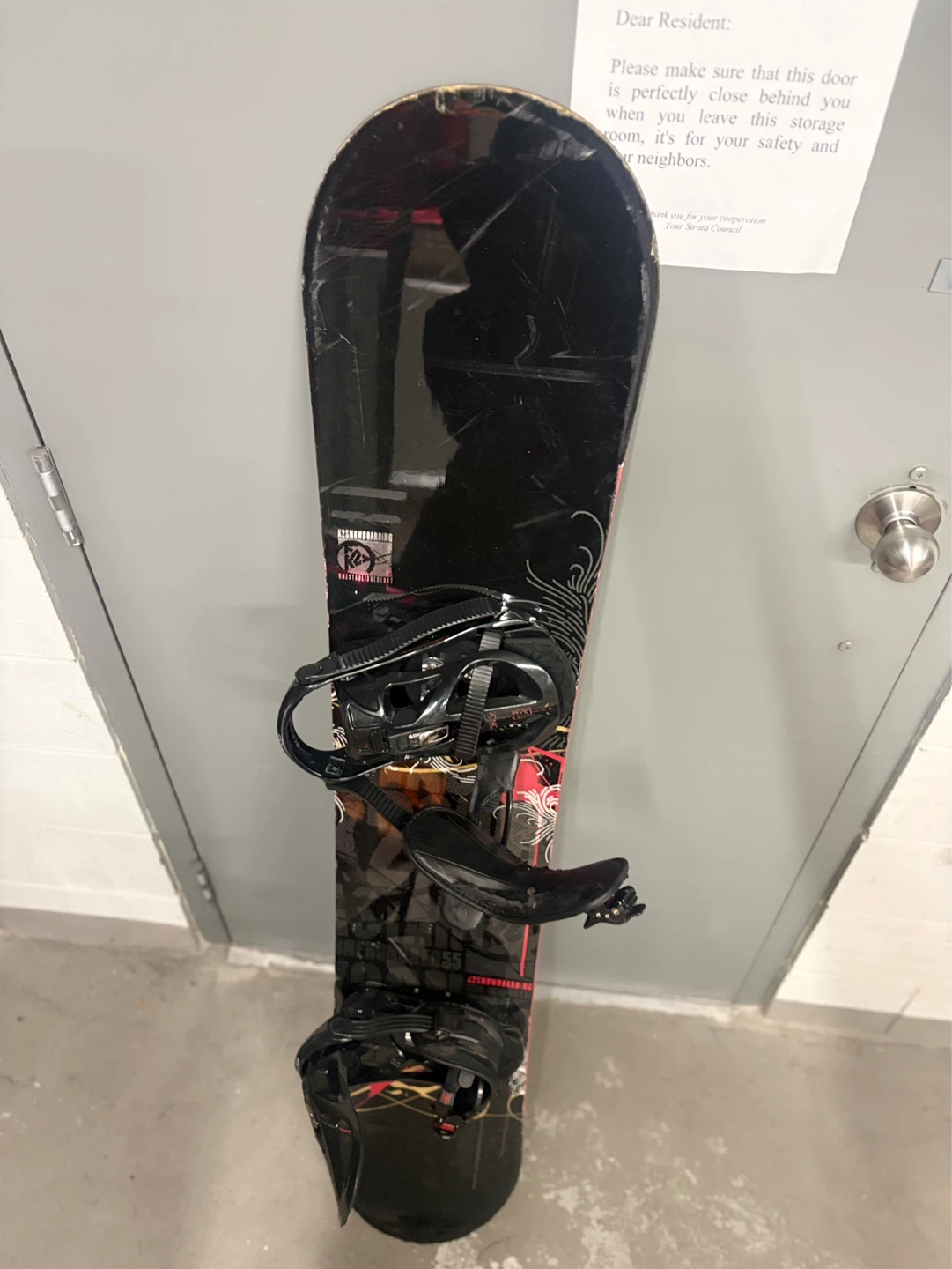 K2 Snowboard with Bindings