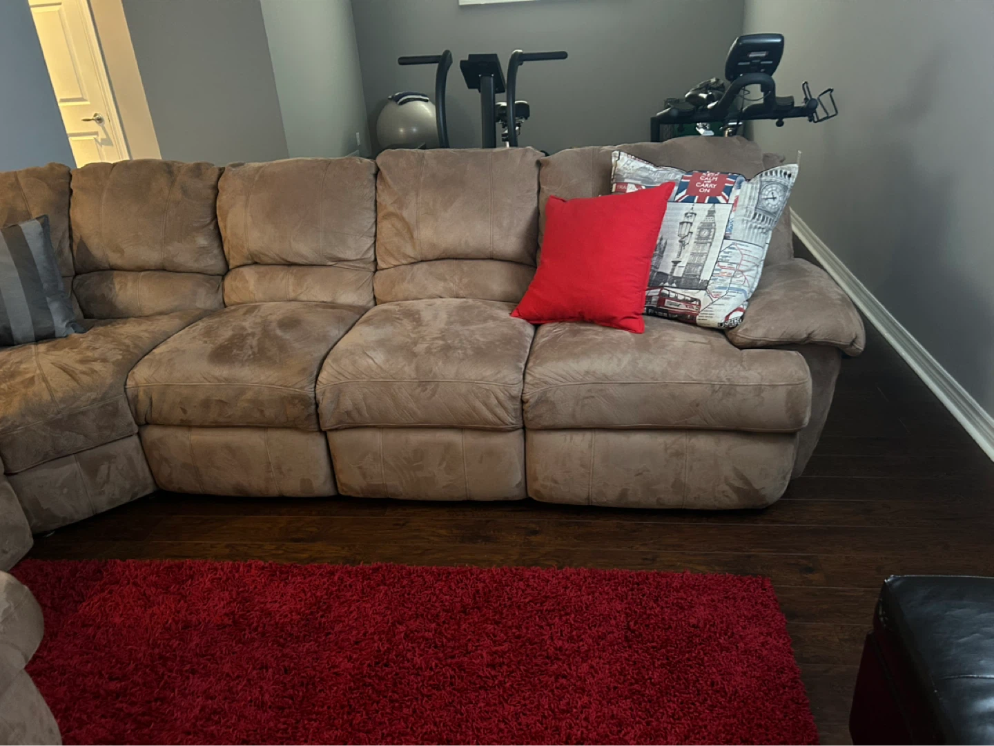 Sectional Reclining Sofa - photo 3