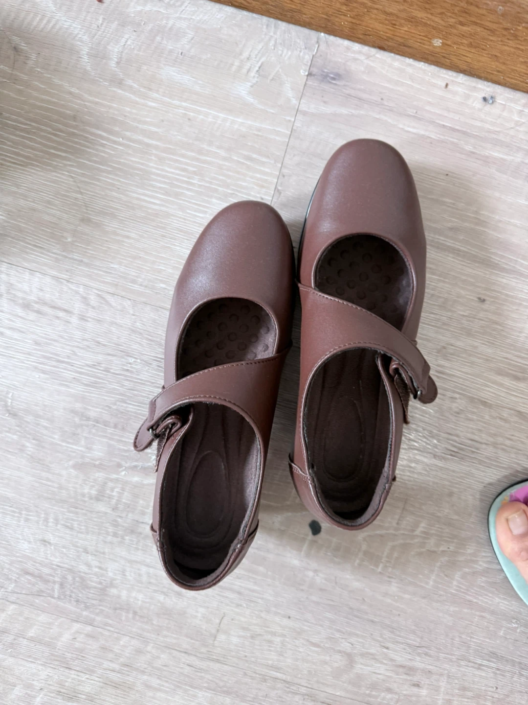 Brown Mary Jane Shoes