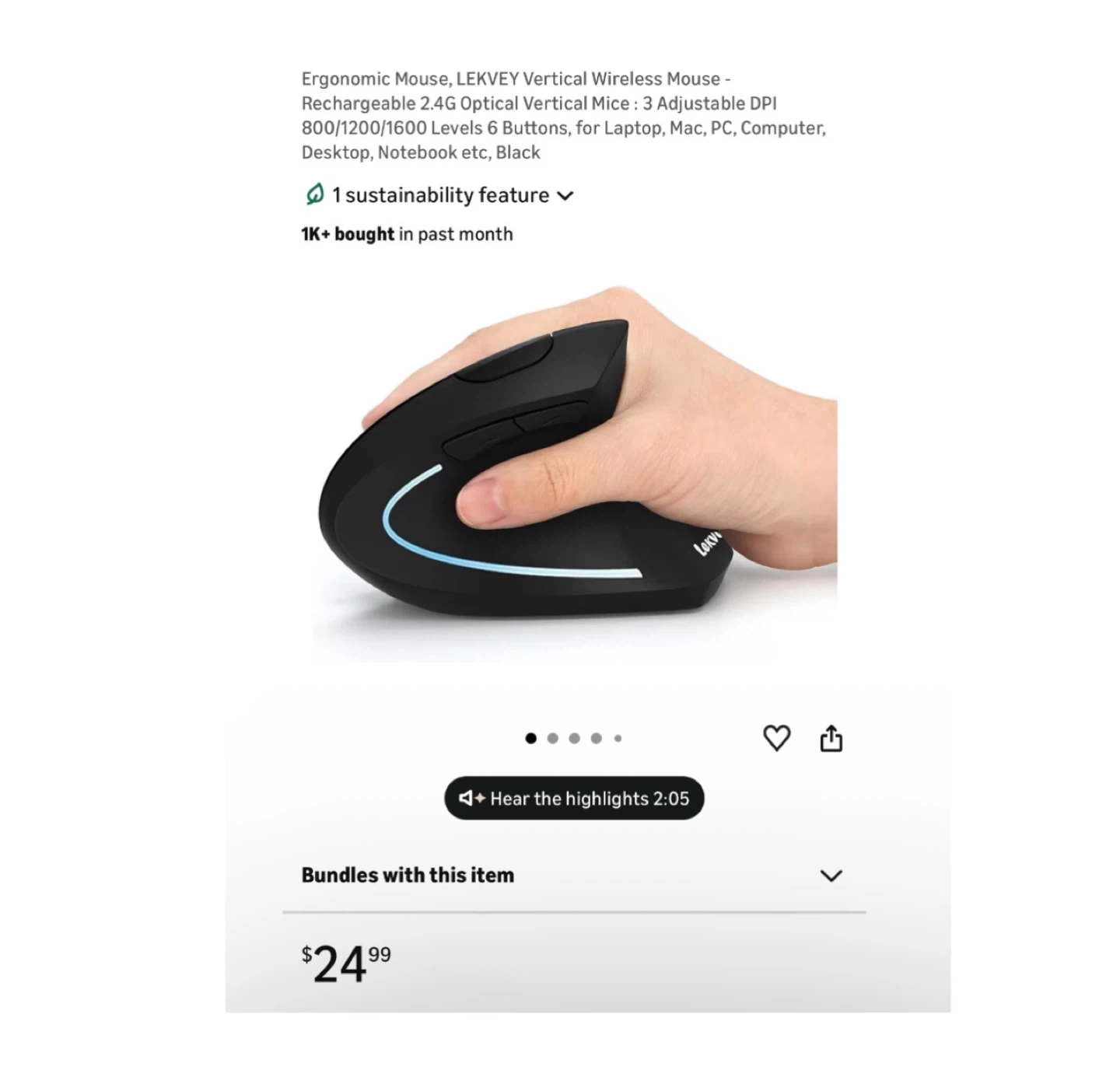 Brand new Ergonomic Mouse
