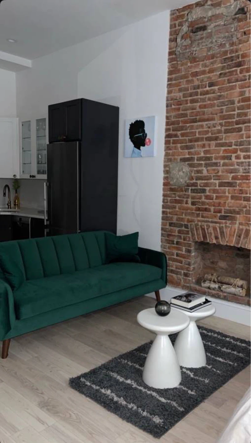 Emerald Green Velvet Sofa