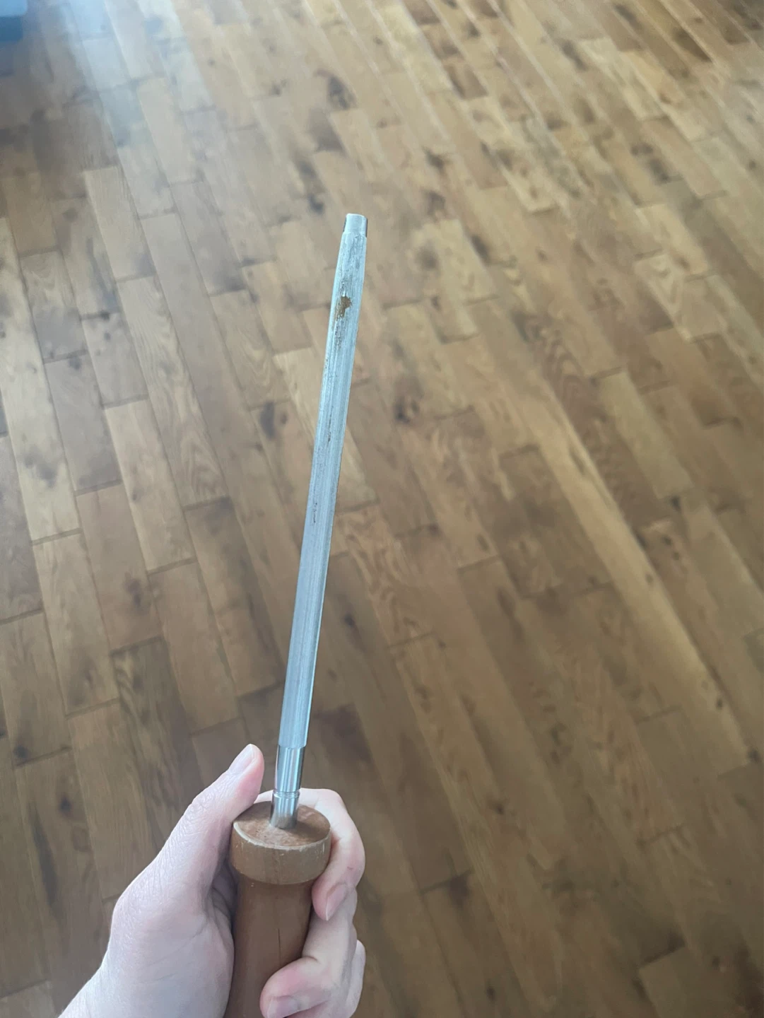 Sharpening Steel with Wooden Handle - photo 3