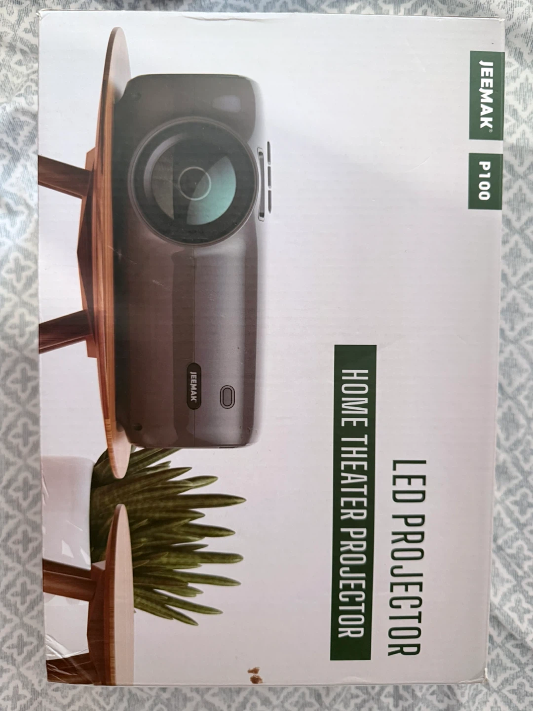 JEEMAK P100 LED Home Theater Projector