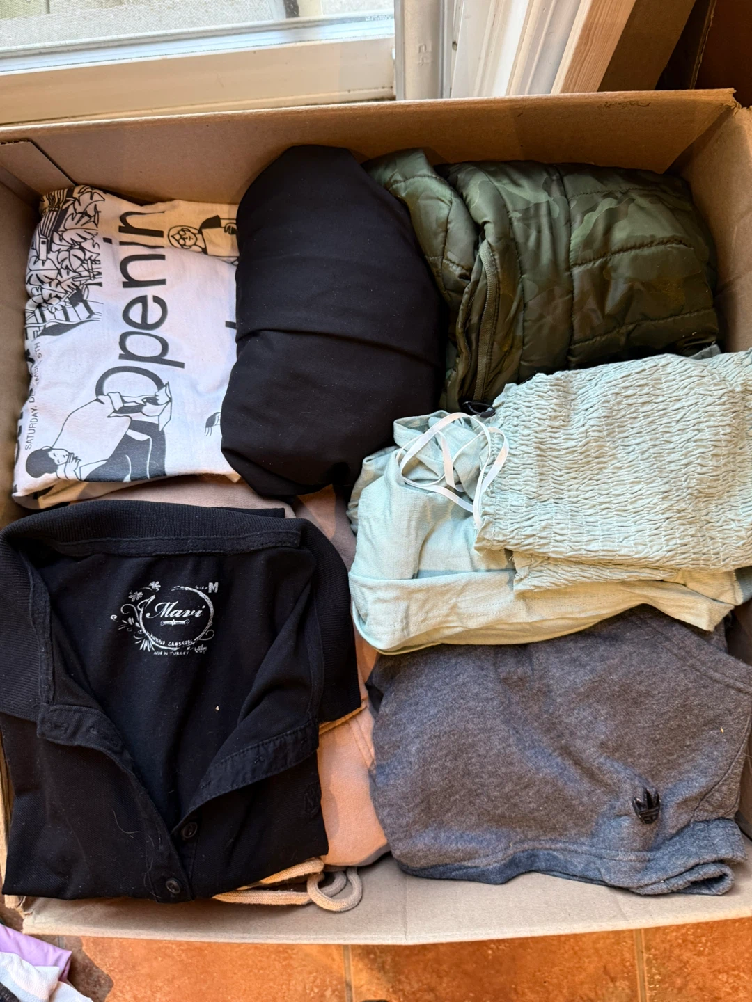 A huge box of woman’s clothing - photo 3