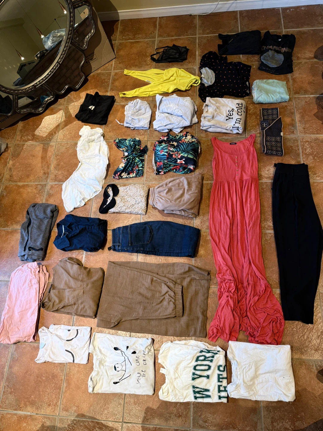 A huge box of woman’s clothing - photo 2