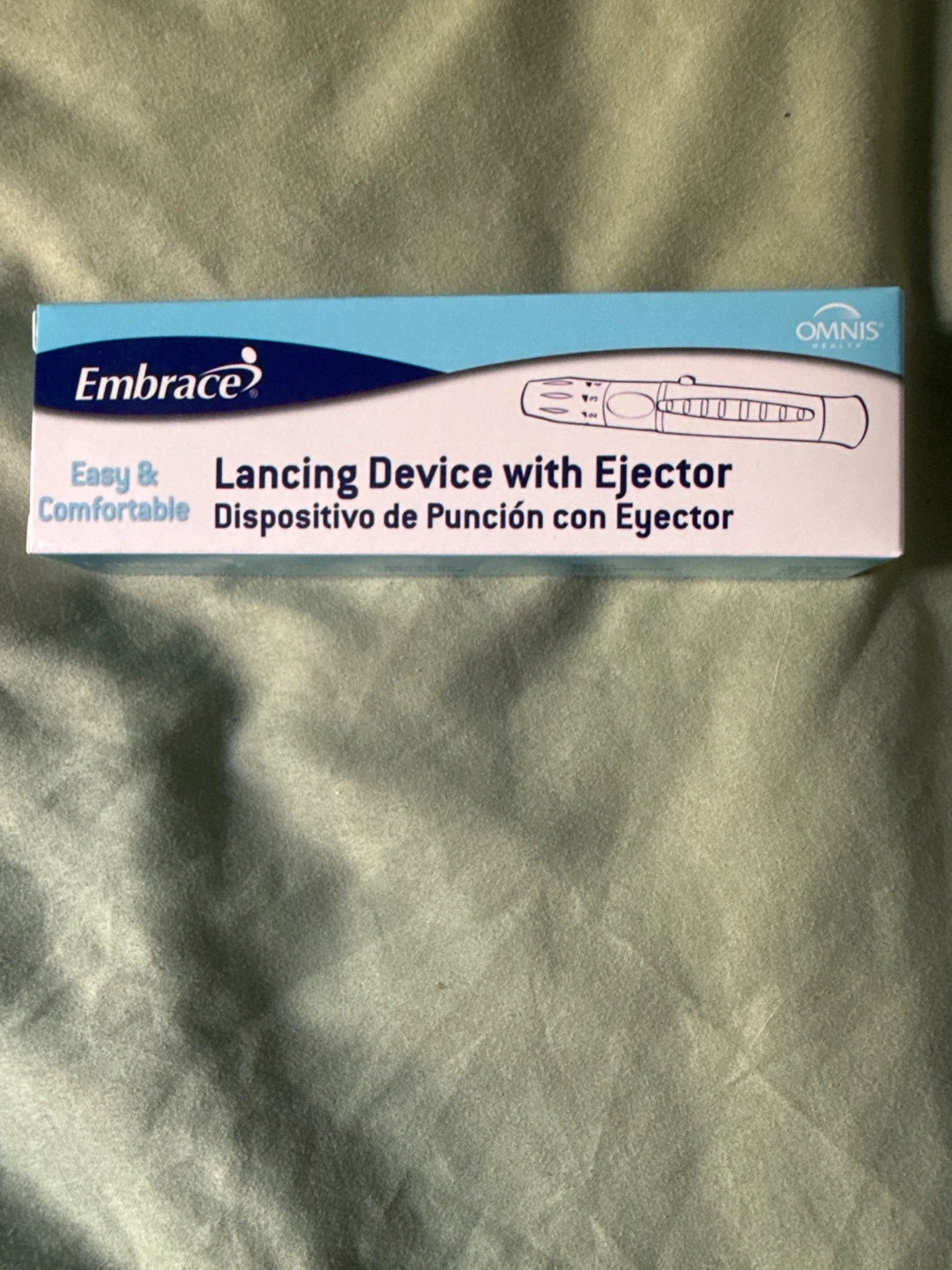 Embrace Lancing Device with Ejector