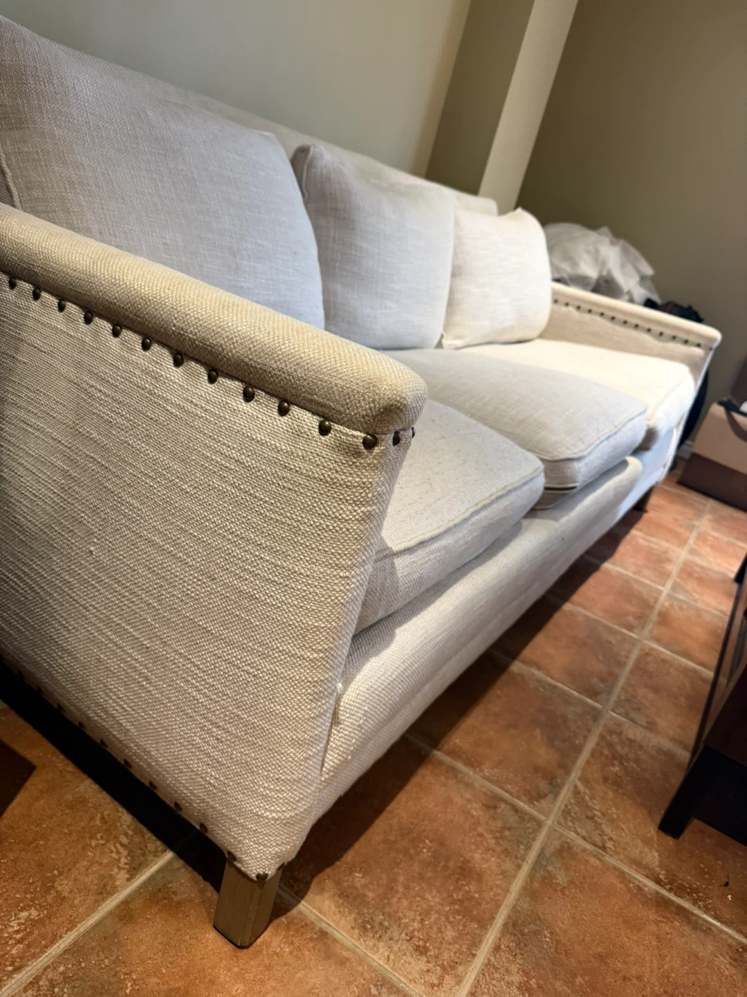 Crate & Barrel Sofa - Light Beige - photo 4