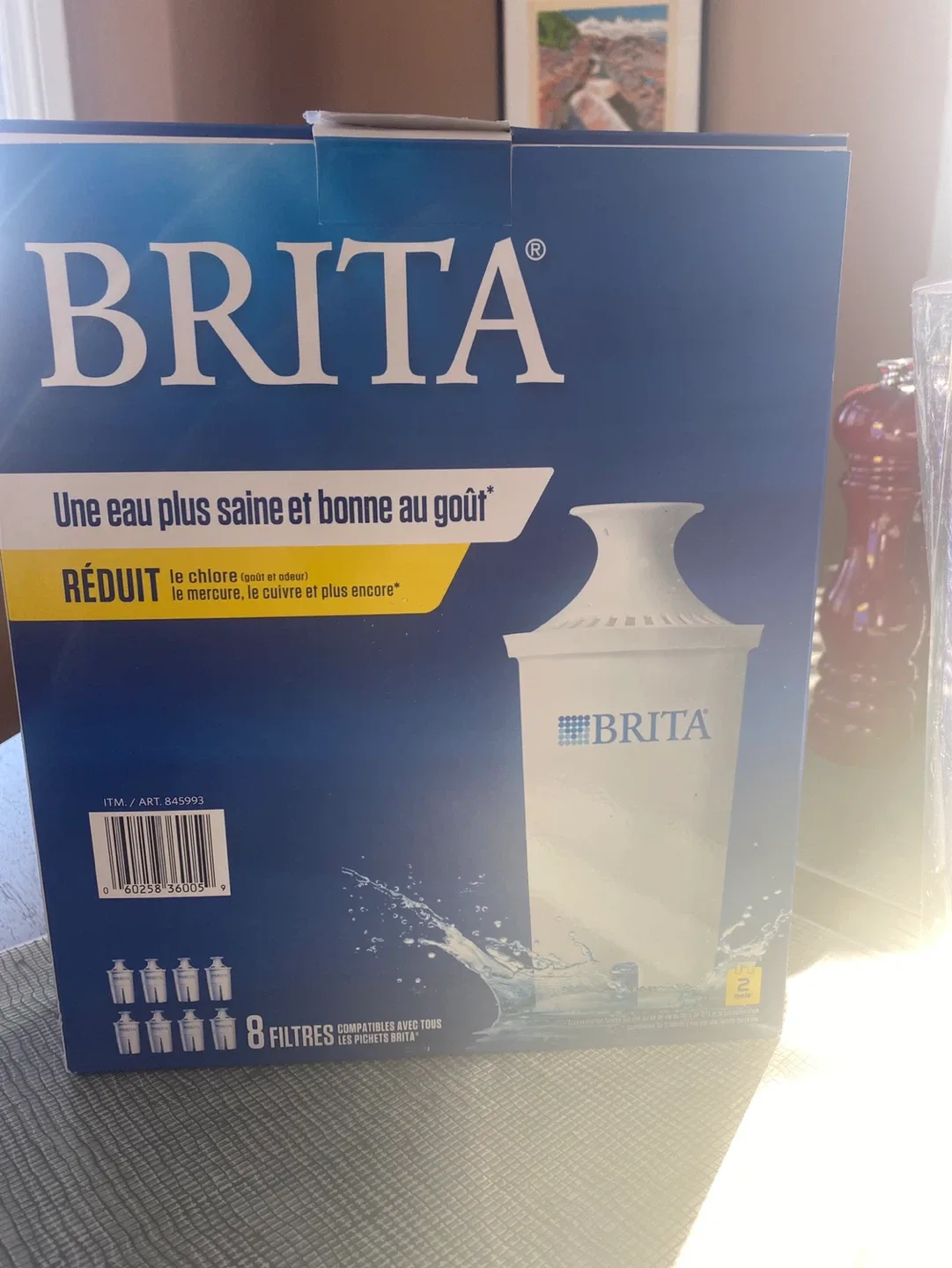 Brita Water Filter Pitcher with 7 Filters