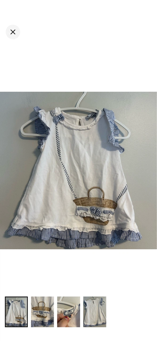 Mayoral Baby Girls Dress 12 Months