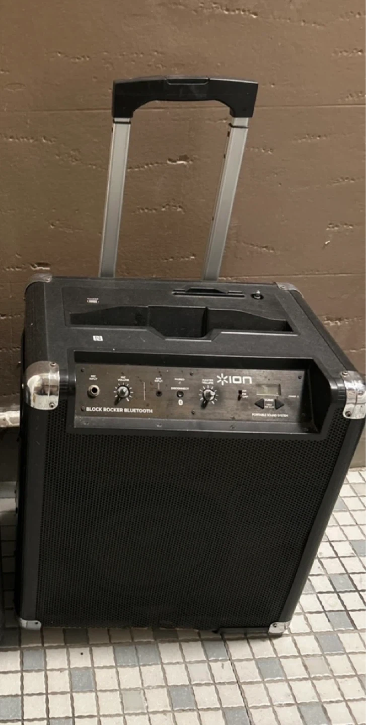 ION Block Rocker Bluetooth Speaker IPA56D