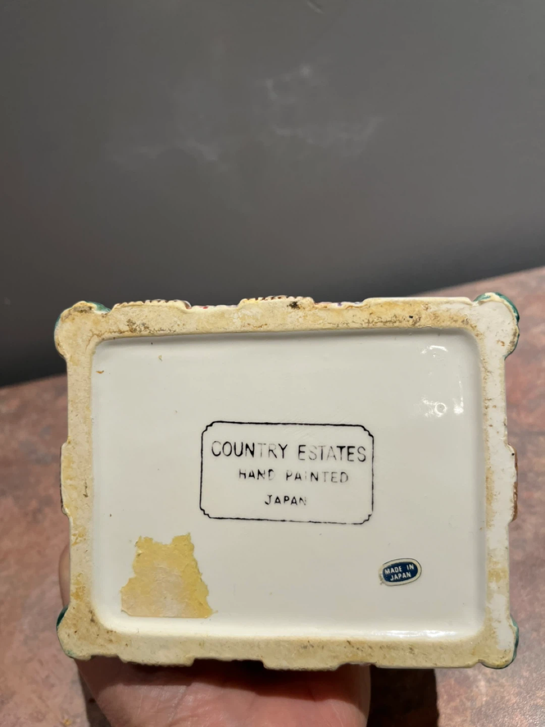 Hand Painted Ceramic Canister - photo 3