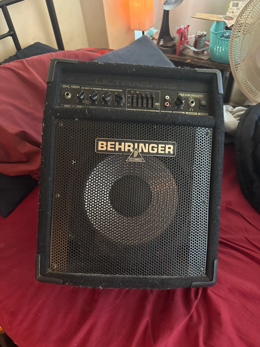 Behringer Ultrabass BXL450A 2-Channel Bass Workstation Amplifier