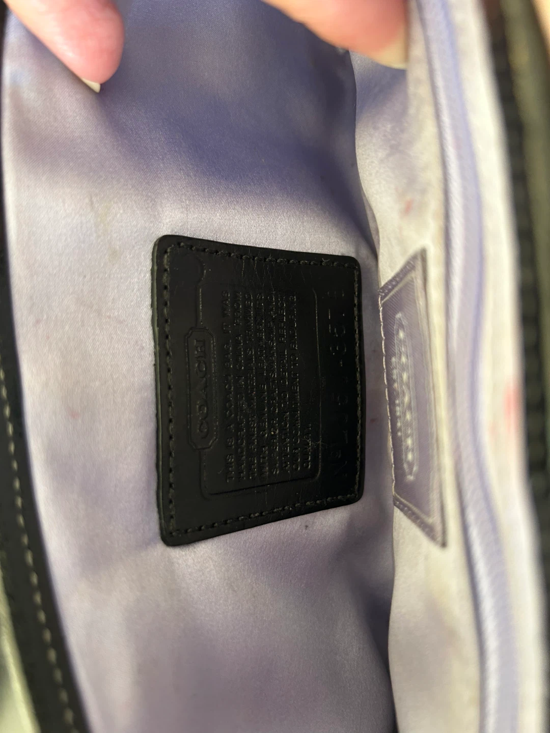 Y2K Coach Rare Vintage Satin Bag - photo 4