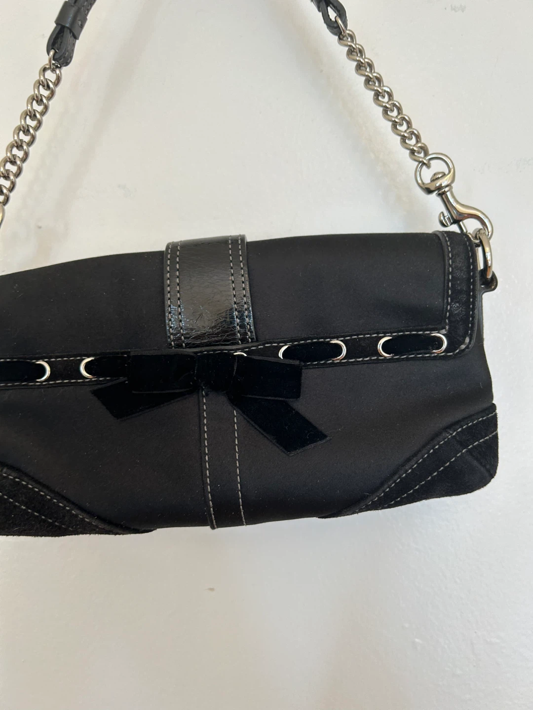 Y2K Coach Rare Vintage Satin Bag - photo 5