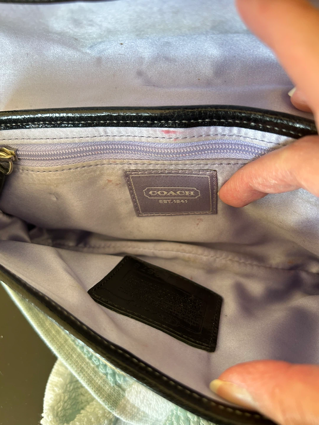 Y2K Coach Rare Vintage Satin Bag - photo 3