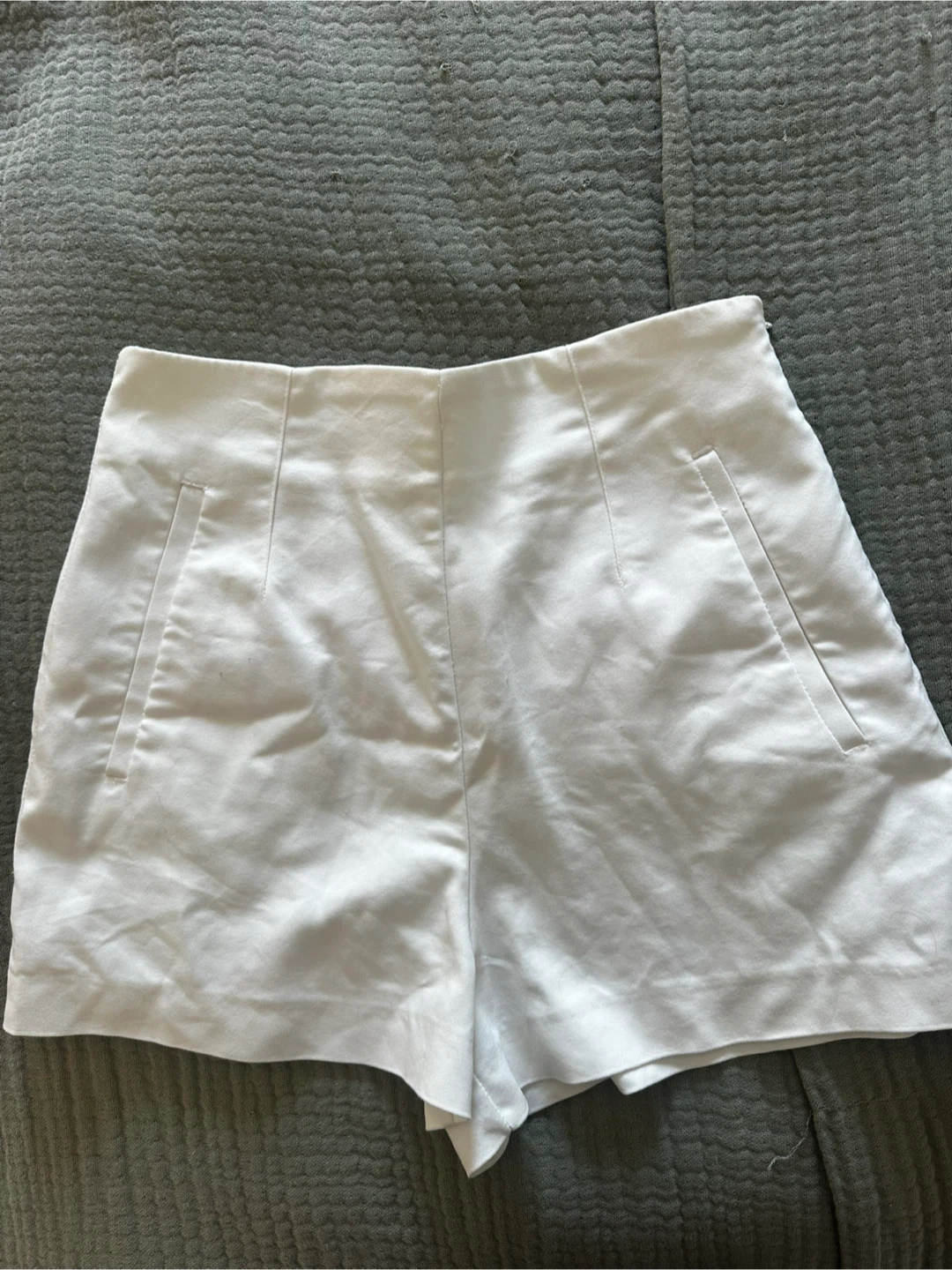 ZARA White Shorts Size S