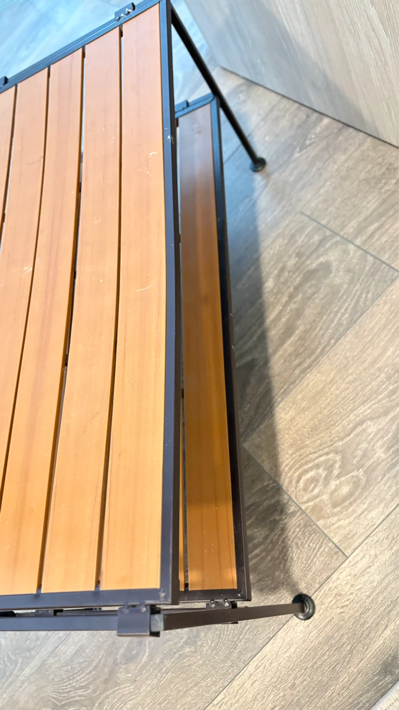 2-Tier Shoe Rack Bench - photo 5