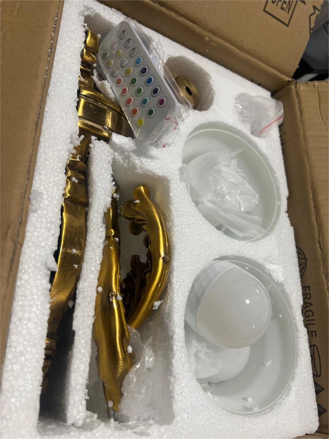 Hoxiya Battery Operated Wall Sconce 2-Light - BNIB - photo 4