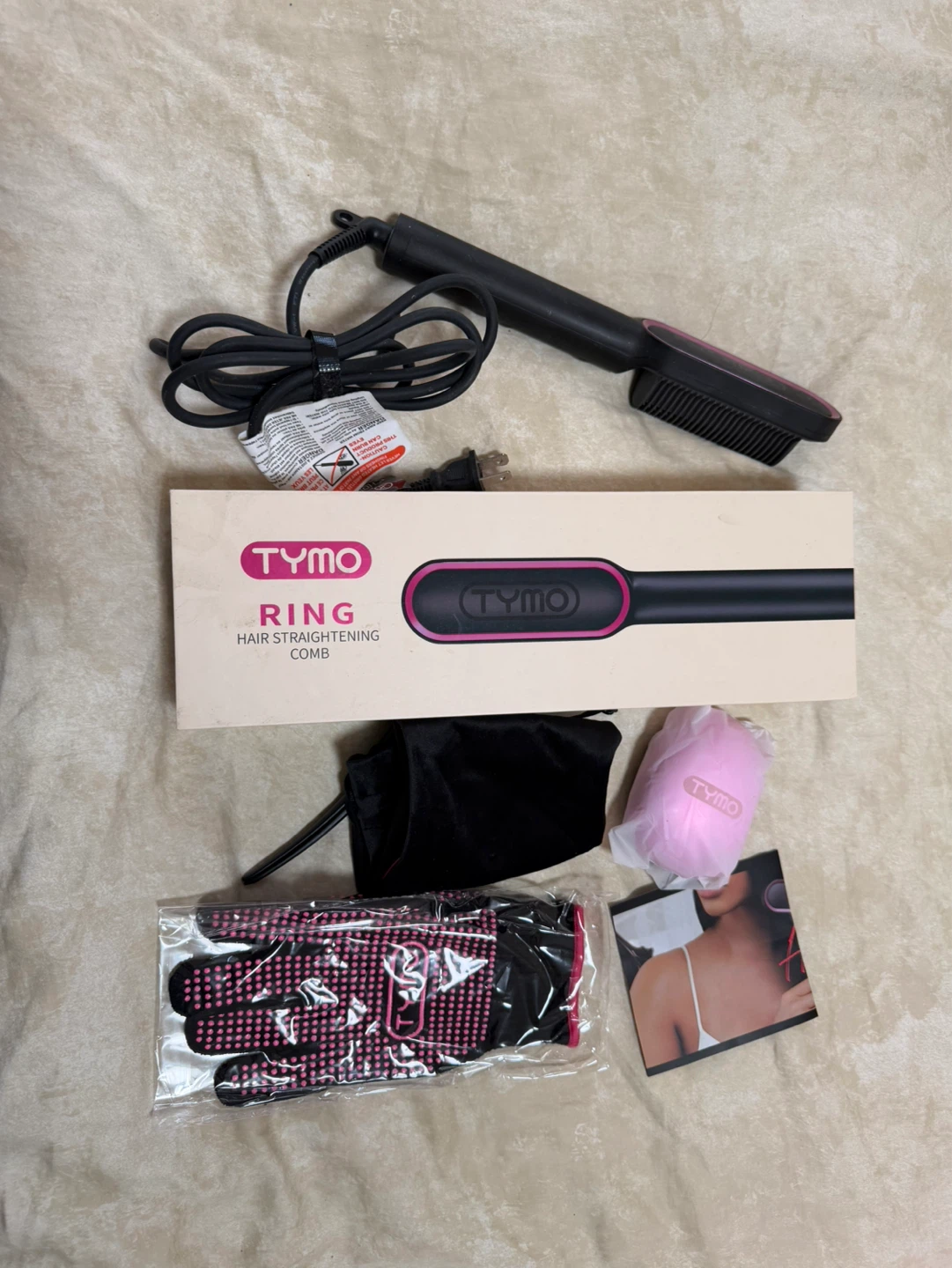 TYMO RING Hair Straightening Comb Set