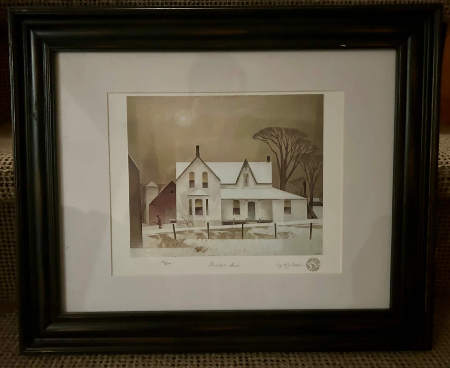 Set of 3 Framed Art Prints -  by A.J Casson - photo 4