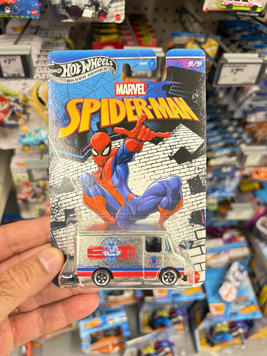 Hot Wheels Marvel Spider-Man (Chase)