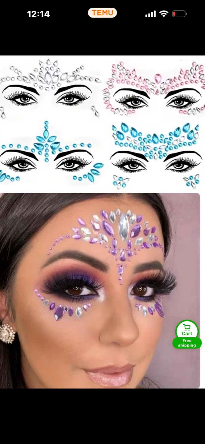 Spa party Face Gems - photo 4