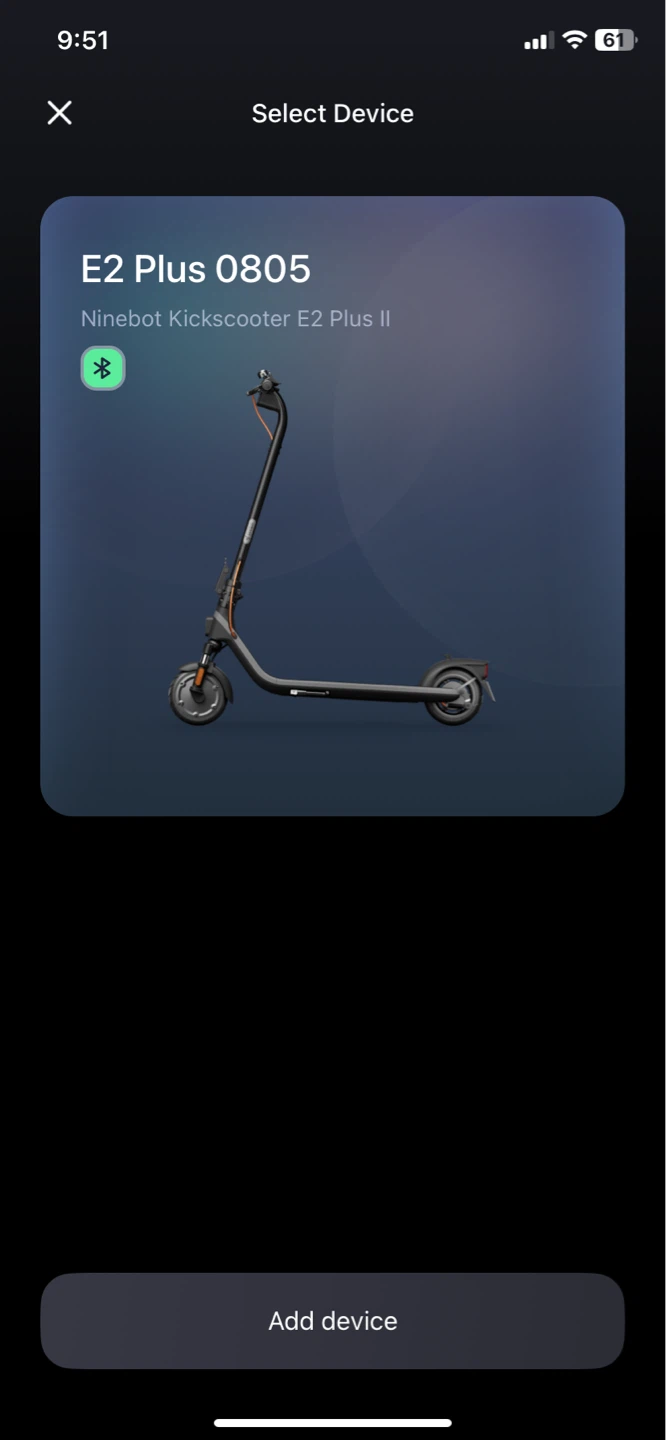 Ninebot E2 Plus II Electric Kickscooter 3 days old - photo 3