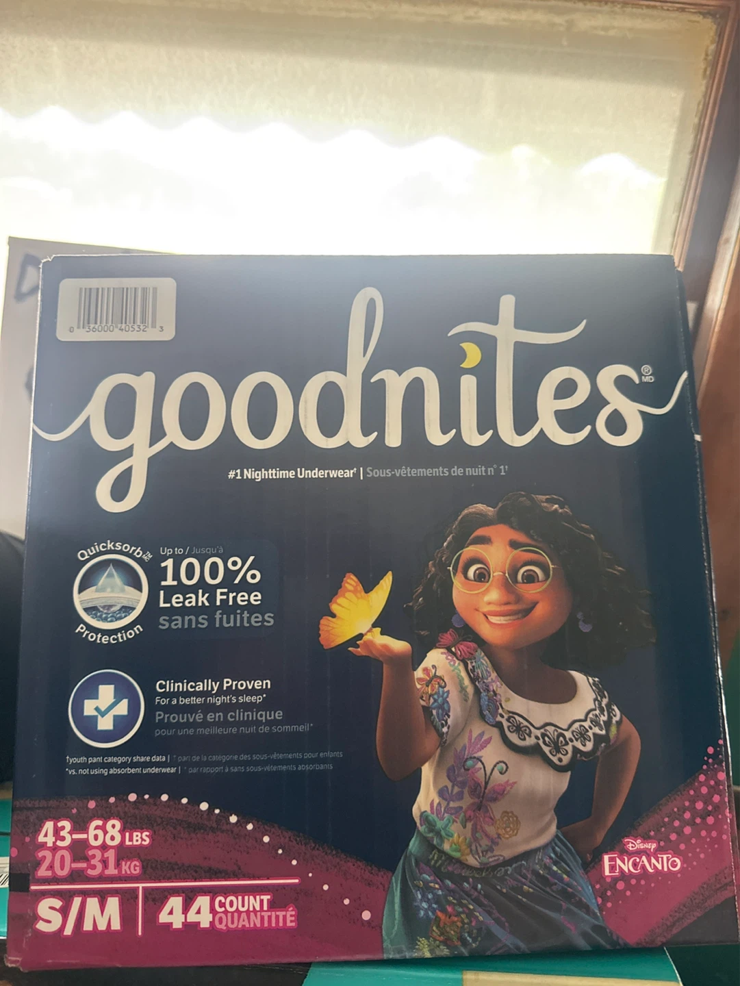 GoodNites S/M Nighttime Underwear 44 Count