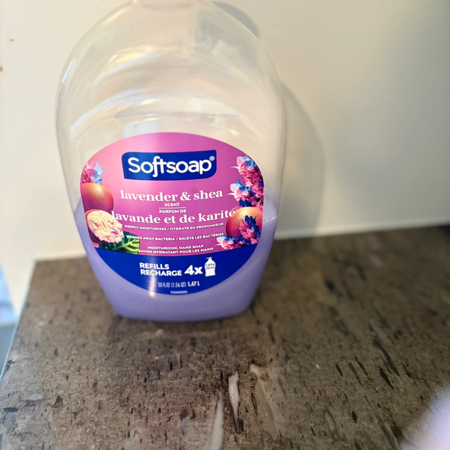 Softsoap Lavender & Shea Moisturizing Hand Soap Refill 4x