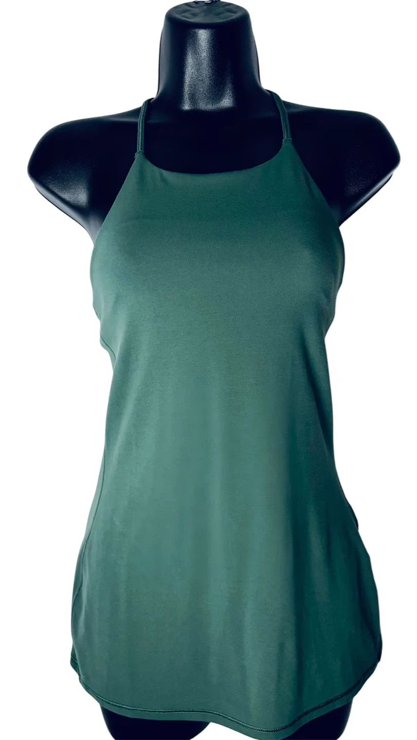 Lululemon Sun Setter Dark Green Tank - photo 2
