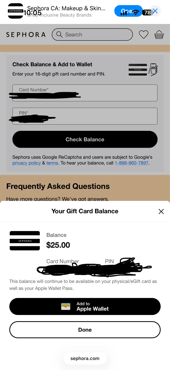$25 Sephora gift card - photo 3