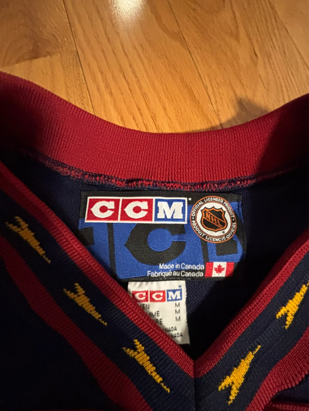 CCM Atlanta Thrashers Hockey Jersey Size Medium - photo 4
