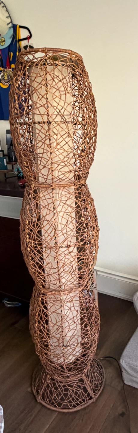 Woven stand lamp 55” - photo 2