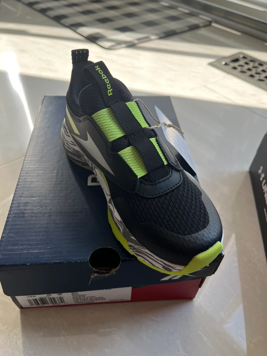 Reebok XT Sprinter Slip Kids Shoes Size 12 - photo 3
