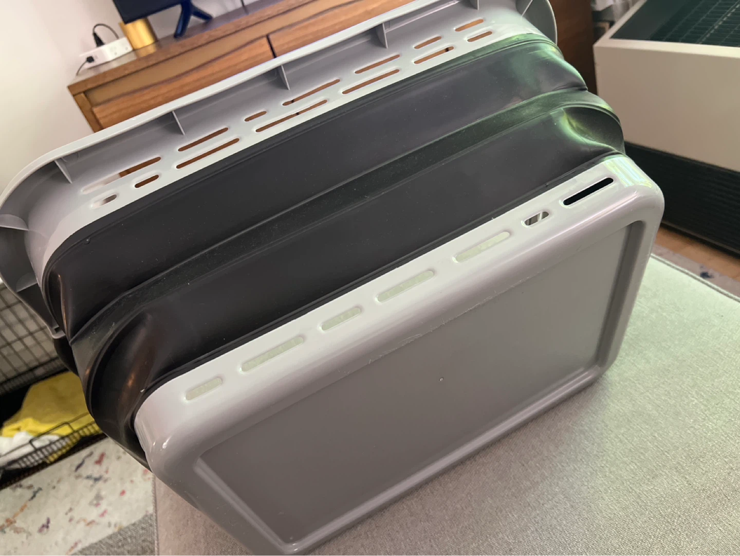 Brookstone Collapsible Laundry Basket - photo 5