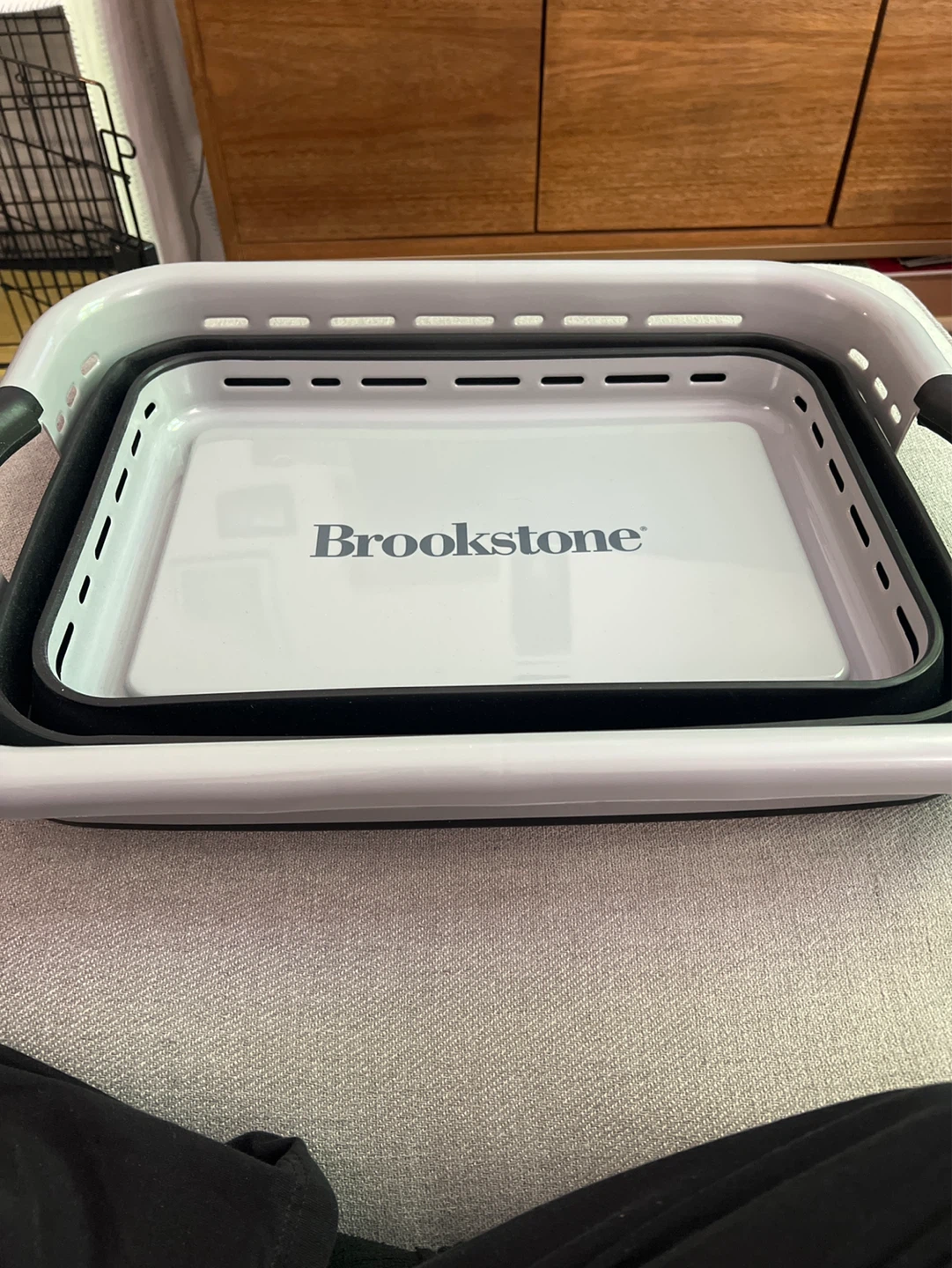 Brookstone Collapsible Laundry Basket