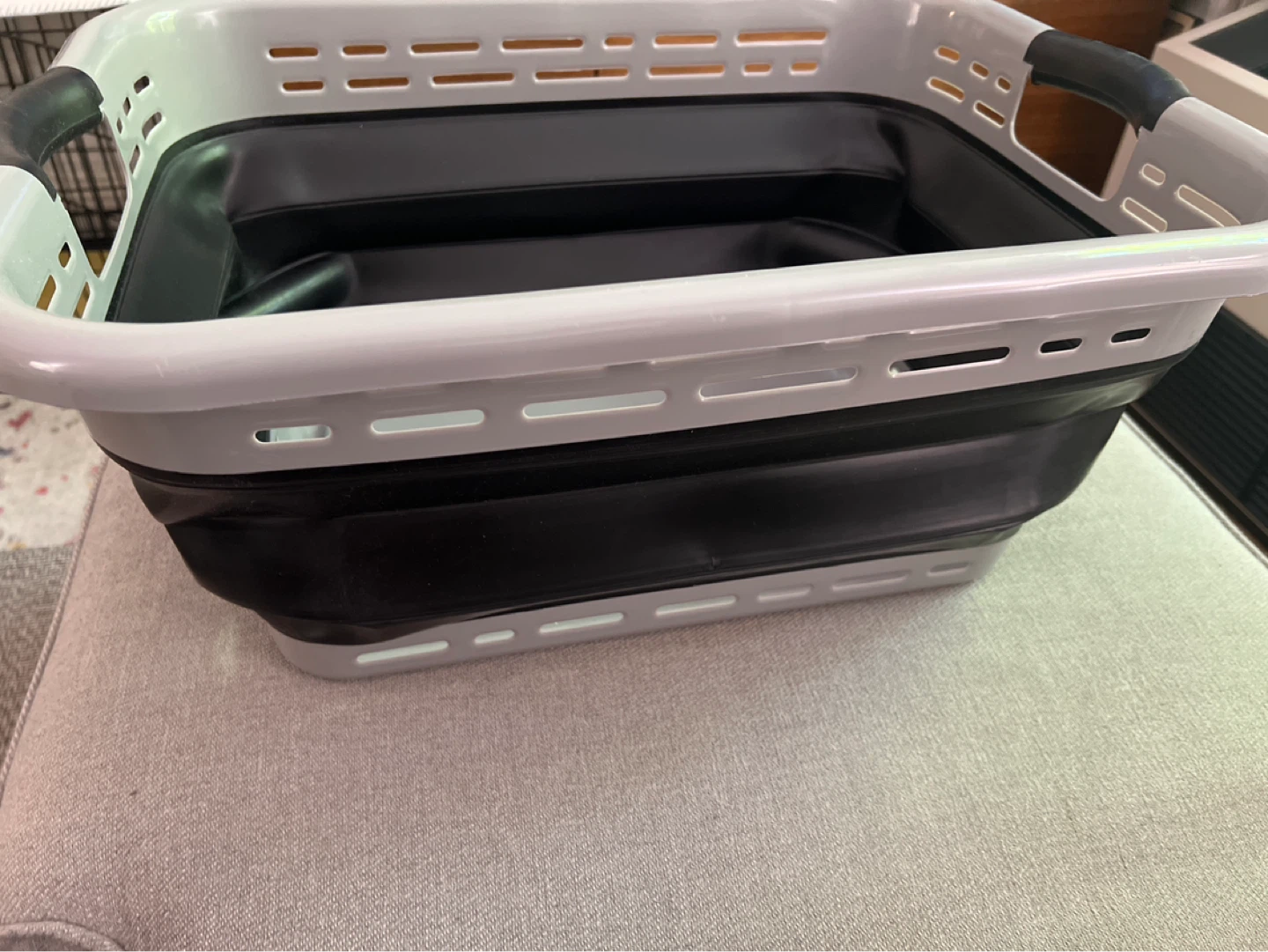 Brookstone Collapsible Laundry Basket - photo 2