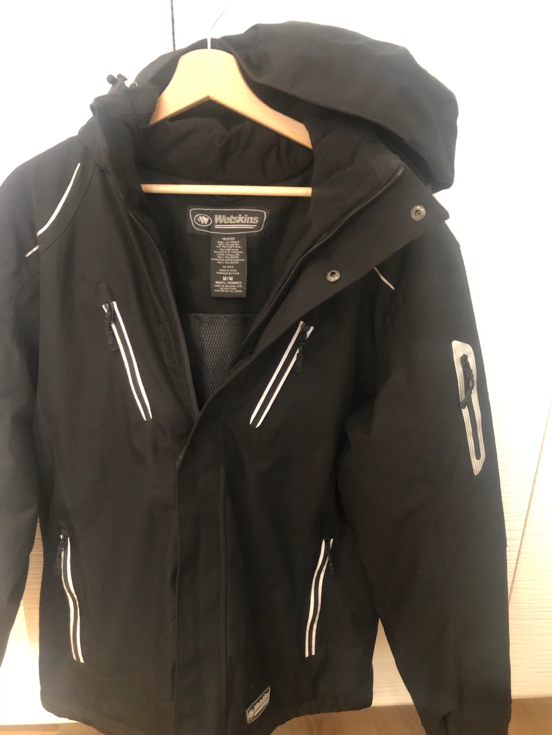 Wetskins Black Ski Jacket M/M