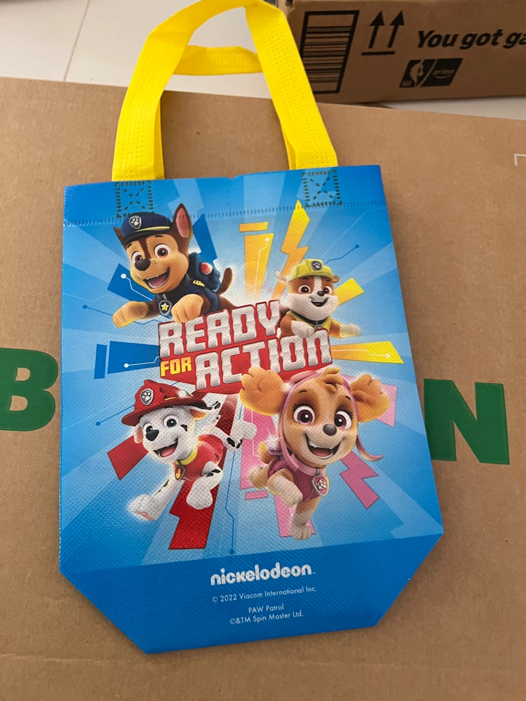 Set of 3 Nickelodeon Paw Patrol "Ready for Action" Tote Bags - photo 5