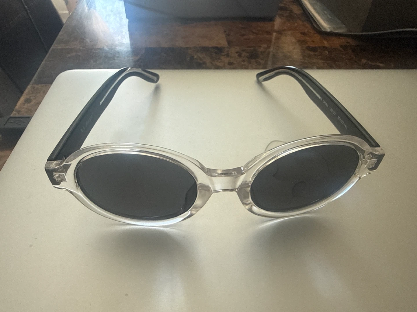 A.J. Morgan Clear Frame Sunglasses