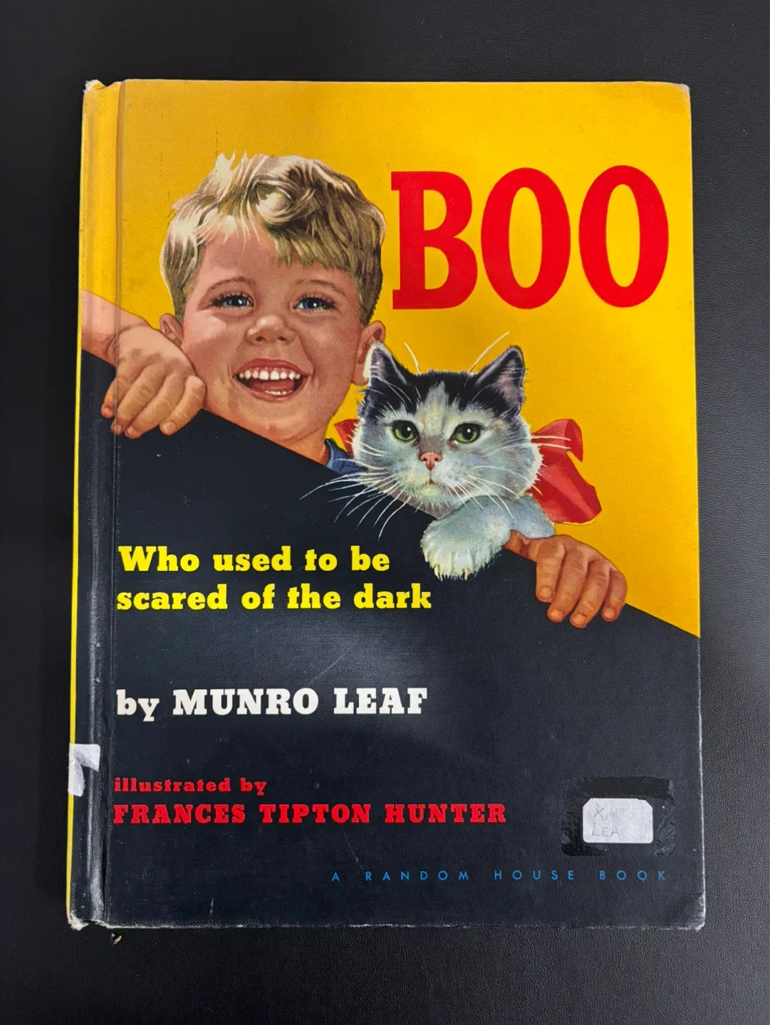 (1948) Boo Who Used to Be Scared of the Dark Book by Munro Leaf