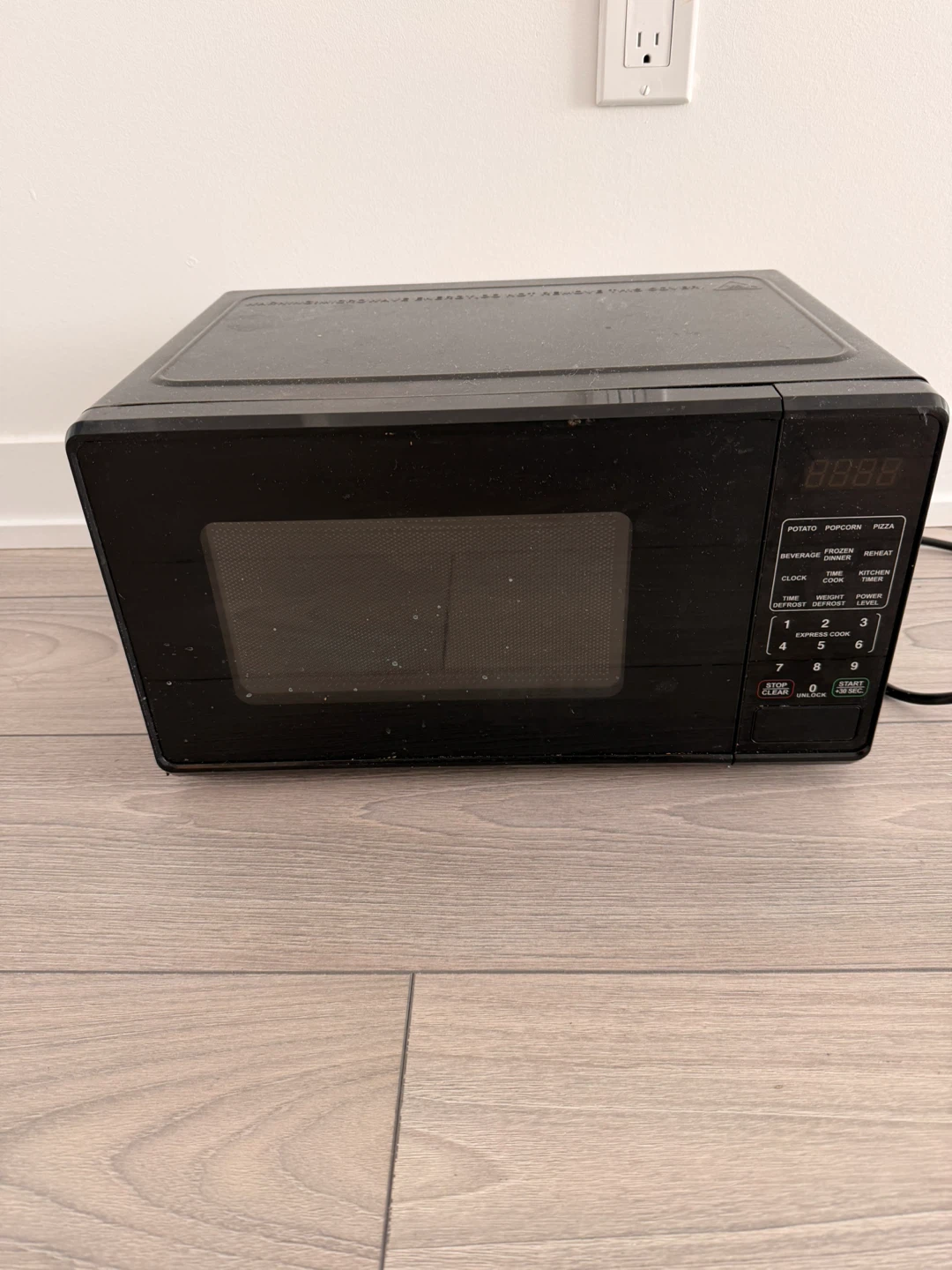 Black Hamilton Microwave