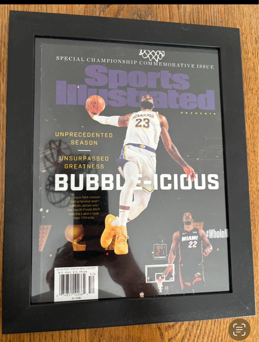 LeBron James Lakers Special Commemorative Issue Magazine - photo 2