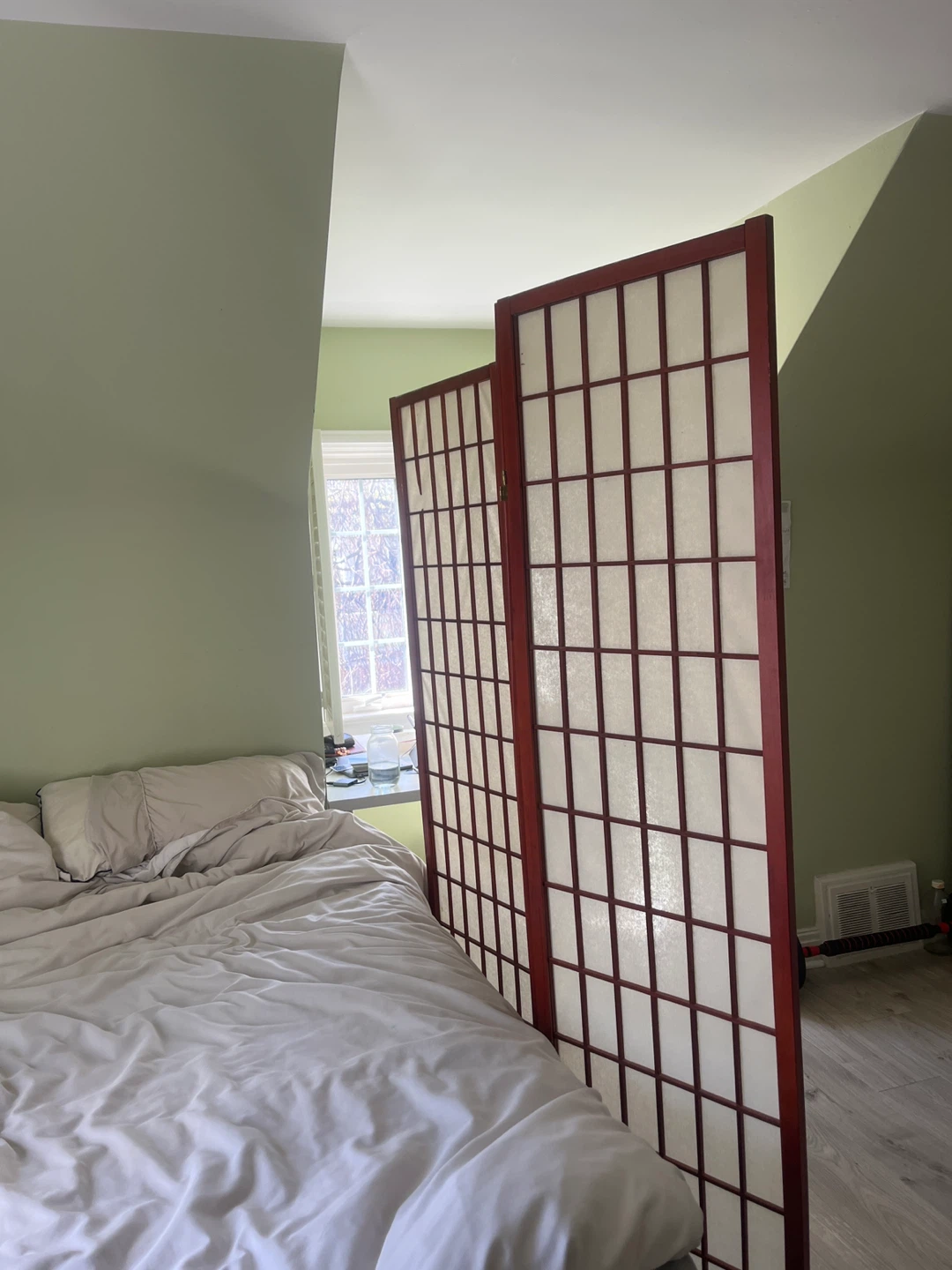 3-Panel Room Divider Screen - photo 5